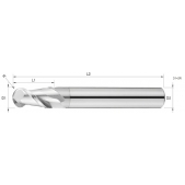 TK stopková fréza kopírovací DBX0104, 1x3mm,R0,5