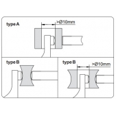 ACCUD 340-001-02 mikrometr 0-25mm s kulovou měřicí plochou na obou stranách, typ B (0.01mm)