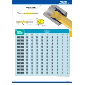 AKCE - APB.06.305.020 nůž MINI ubírací pravý d6, D.min. 6,2mm, max. vyložení 33mm
