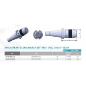 Přesné vrtací sklíčidlo ISO40 (AD) H100 DCK16 rozsah 3-16mm