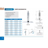ACCUD 392-012-01 mikrometrický hloubkoměr 101.5x17mm / 0-300mm / 0.01mm