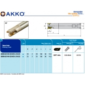 Stopková fréza čelní AEM90-ED1404-D25-W25-L150-Z02