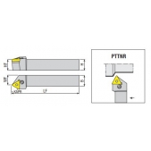 Soustružnický držák VBD PTTNL 2525 M 22 C