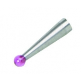 ACCUD 260-010-03 výměnný dotek pro číselníkový úchylkoměr S2/L46,4mm rubín