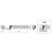 Soustružnický držák VBD S40U TD-NL 15