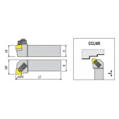 Soustružnický držák VBD CCLNR 2525 M1207C