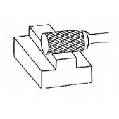 A0616 Technická fréza tvrdokovová FORM-TECH, GOLD, válcová