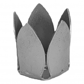 MetalCraft MC1204 držák na svíčku - tvar tulipán (bez dírky) E6
