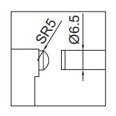 ACCUD 347-015-01 mikrometr 0-15mm na měření tloušťky plechu (0.01mm)