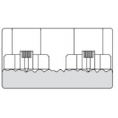 ACCUD 489-001-01 číselníkové měřidlo profilu povrchu 0-1mm ( 0.001mm )