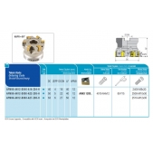 Fréza nástrčná čelní 90° AFM90-AN12-D040-A16-Z04-H