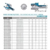 Upínač pro frézy se závitem HSK63A EXTRA dlouhý H159 M10