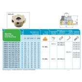 Fréza nástrčná čelní 90° AFM90C-TP22-D250-C60-Z15