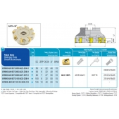 Fréza nástrčná čelní 90° AFM90-AN1607-D125-B40-Z10