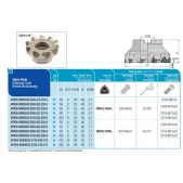 Fréza nástrčná čelní 90° AFM90-WN0806Z-D125-B40-Z10