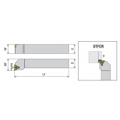 Soustružnický držák VBD STFCL 1010 E 09