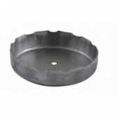 MetalCraft MC1202P miska na svíčku (s dírkou) E4