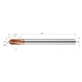 TK stopková fréza tvarová ECMP1010A, 10x16mm
