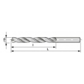 Vrták s válcovou stopkou, vysoce výkonný - střední řada HSSCo8 2906 6,5X101/63
