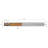 TK stopková fréza standardní SIWH06030, 6x9mm
