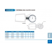 ACCUD 423-020-11 analogový úchylkoměr pro vnější měření 0-20mm