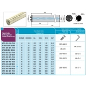Antivibrační tyč ATTB-D50-669-10D-H pro vyměnitelné hlavice