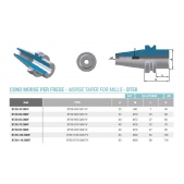 Redukční pouzdro pro frézy BT50 (AD) krátké H70 MK4