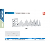 ACCUD 571-007-01 sada kontrolních úhlových bloků ( 7ks )