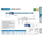ACCUD 118-008-11 digitální posuvné měřítko 200mm/8