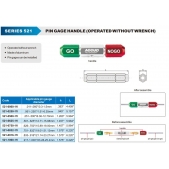 521-0250-11I držák na válečkové měrky (obsluha bez použití klíče)
