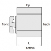 ACCUD 634-067-02HP magnetické V-BLOKY ( sada po 2ks ) - 100x70x95mm