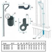 MetalCraft MCGR129 extra velká sada šroubů - 5 ks 