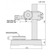 ACCUD 294-080-12  kontrolní stojánek 171mm ( se základnou 80x80mm )
