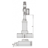 INSIZE 3127-175 digitální tříbodový dutinoměr 150-175mm / 0,001mm (IP65)