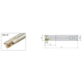 Stopková fréza čelní AEM90-ED10T3-D20-W20-L120-Z02