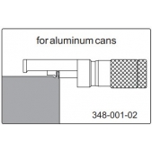 ACCUD 348-001-02 třmenový mikrometr na měření švů hliníkových konzerv 0-13mm (0.01mm)