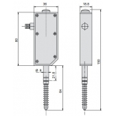 ACCUD 201-010-02 senzor pro multi lineární měření / 12mm / 0.001mm ( RS232 )