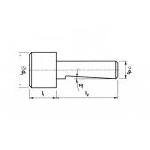 Vodící čep pro záhlubníky ČSN 221606 221608 15,5x8 mm