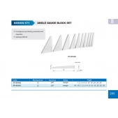 ACCUD 571-012-01 sada kontrolních úhlových bloků ( 0.25-30° ) 12ks