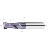 TK stopková fréza toroidní SRA0605, 6x12mm,R0,5