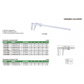INSIZE 1214-2000 dlouhé posuvné měřítko