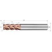 TK stopková fréza toroidní SRDX0605, 6x12 mm