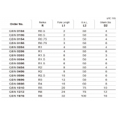 TK stopková fréza kopírovací QBN1616, pr. 16mm