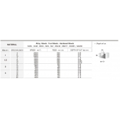 TK stopková fréza s dlouhým krkem SEFA03010, 3x8mm,