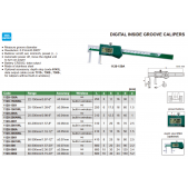 INSIZE 1120-150DWL měřítko na drážky ( 20-150mm ) DIGI - (IP67)