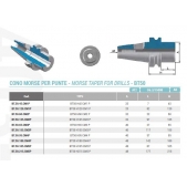 Redukční pouzdro pro vrtáky BT50 (AD) krátké H65 MK3