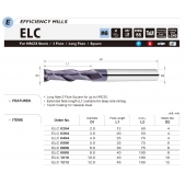 TK stopková fréza standardní s prodlouženou řeznou částí ELC1212, 12x45mm