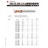 TK stopková fréza kopírovací s prodlouženou upínací částí SBLLX0606, 6x12 mm, R3