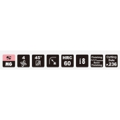 TK stopková fréza toroidní SRDX1210, 12x24 mm