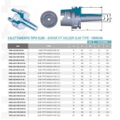 Tepelný upínač SLIM HSK63A dlouhý H130 pr. 20mm